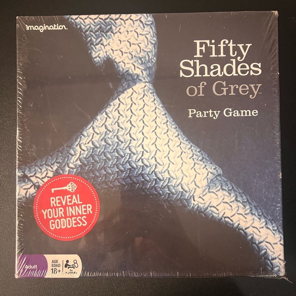 Fifty Shades Of Grey Party Game Reveal Your Inner Goddess Ages 18+ NEW & SEALED